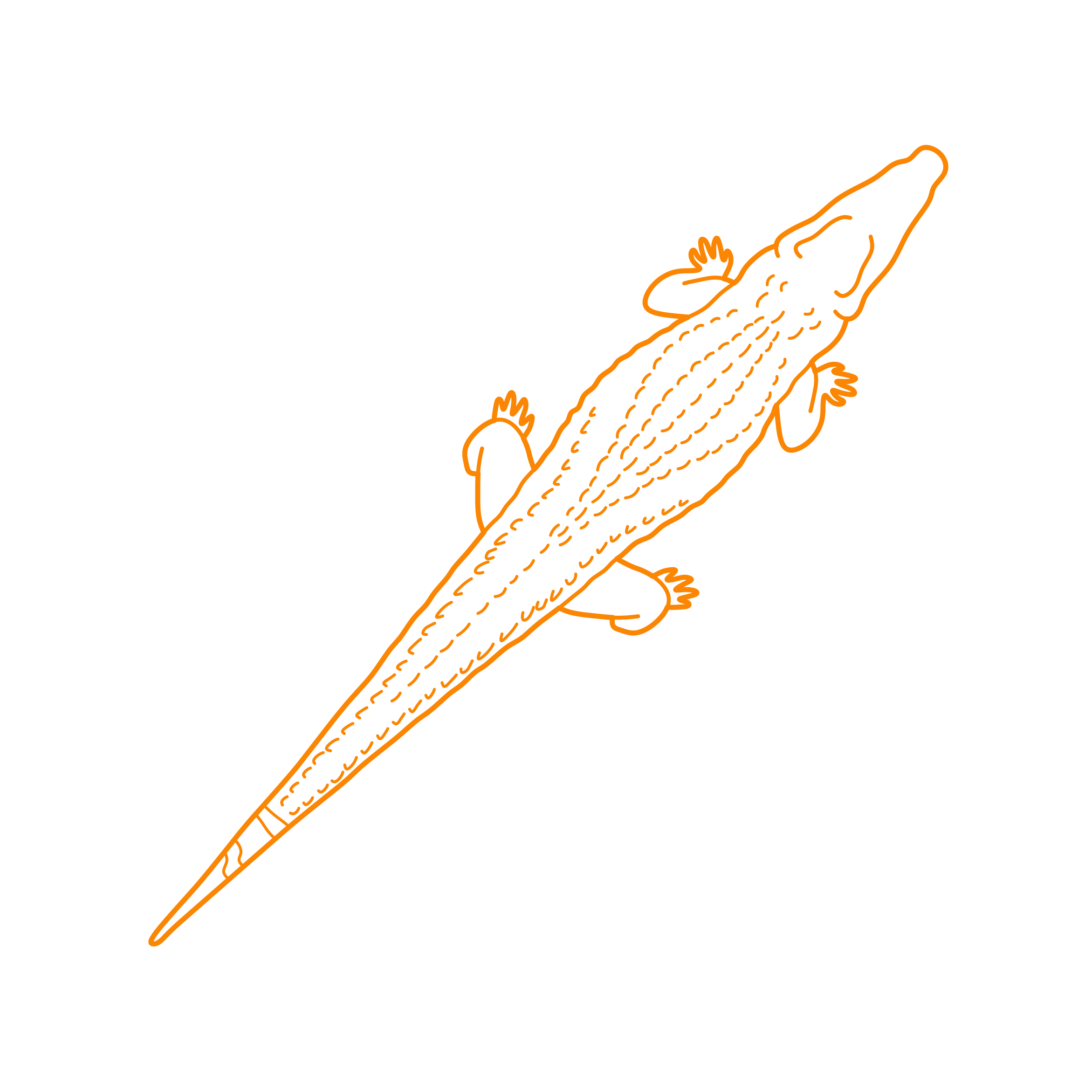 Animals Crocodilians Nile Crocodile Sticker Svg Vector Free Vectors
